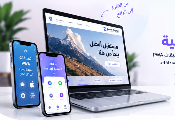 نماذج مواقع وتطبيقات من زاران ديجيتال
